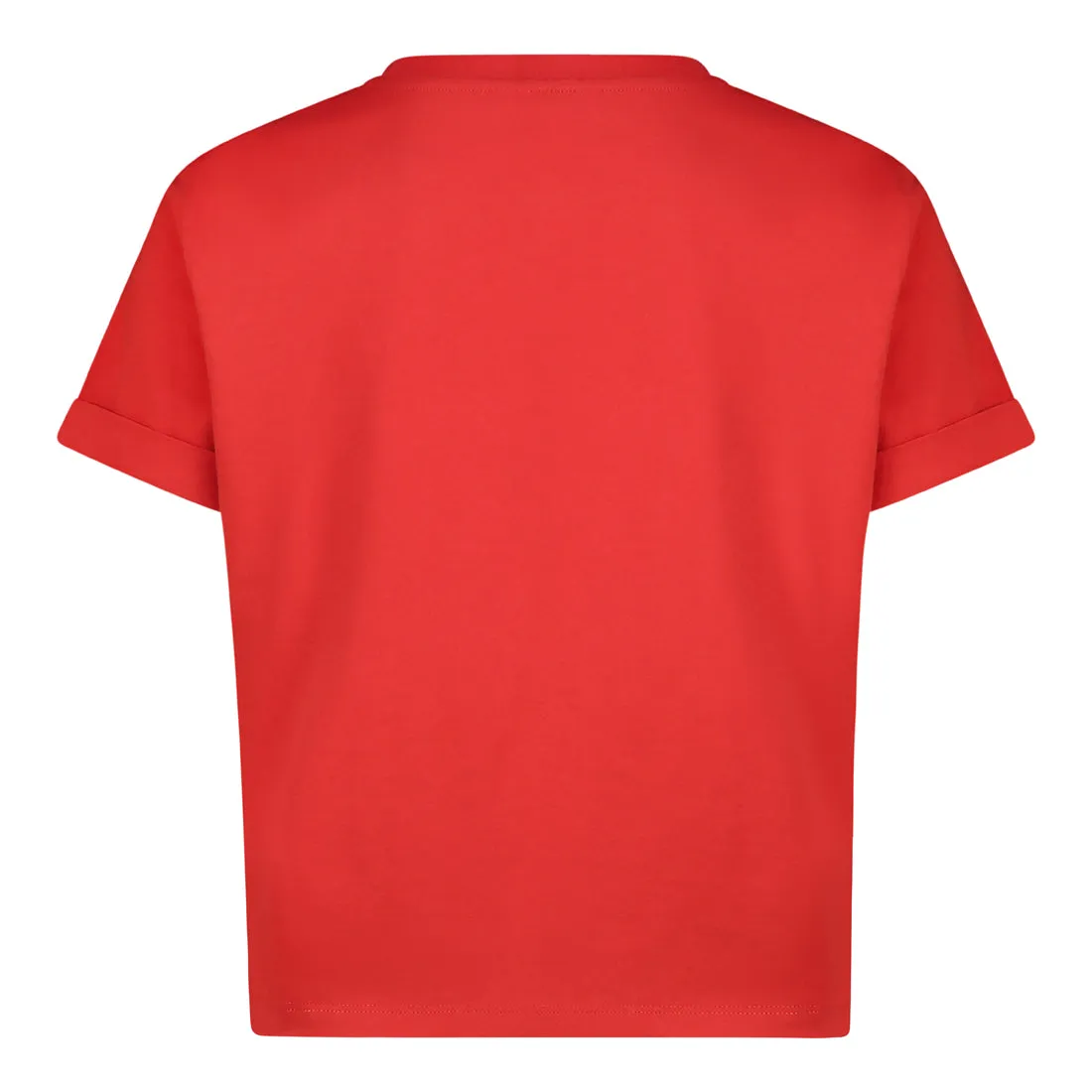 KITTY BOXY LOGO TEE RED