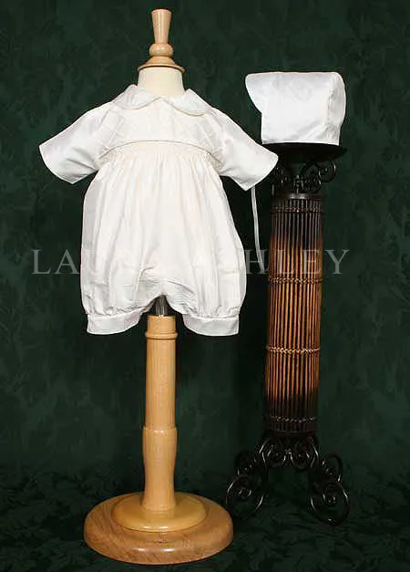Laura Ashley Silk Baptism Romper