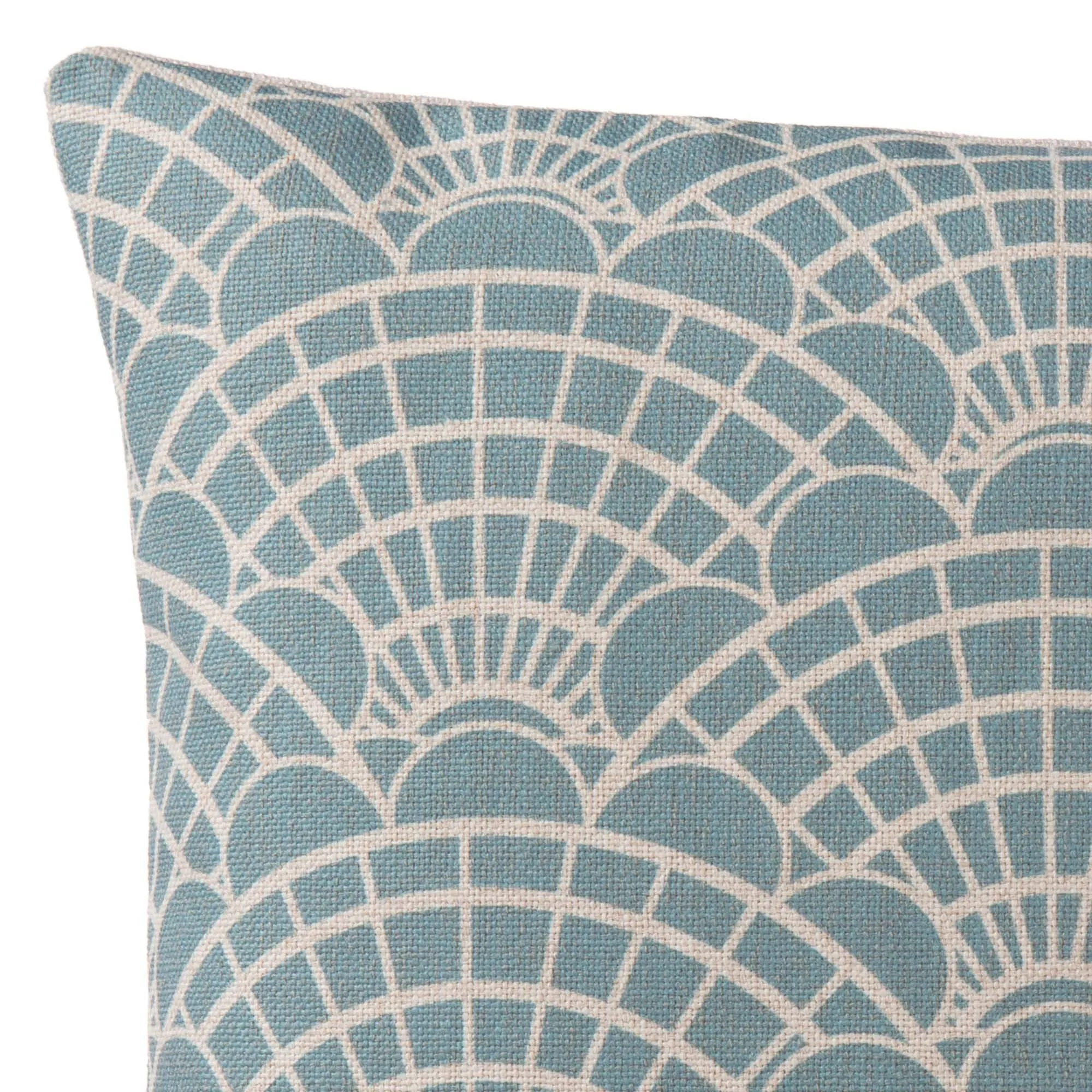Lune Cushion [Green grey/Natural]