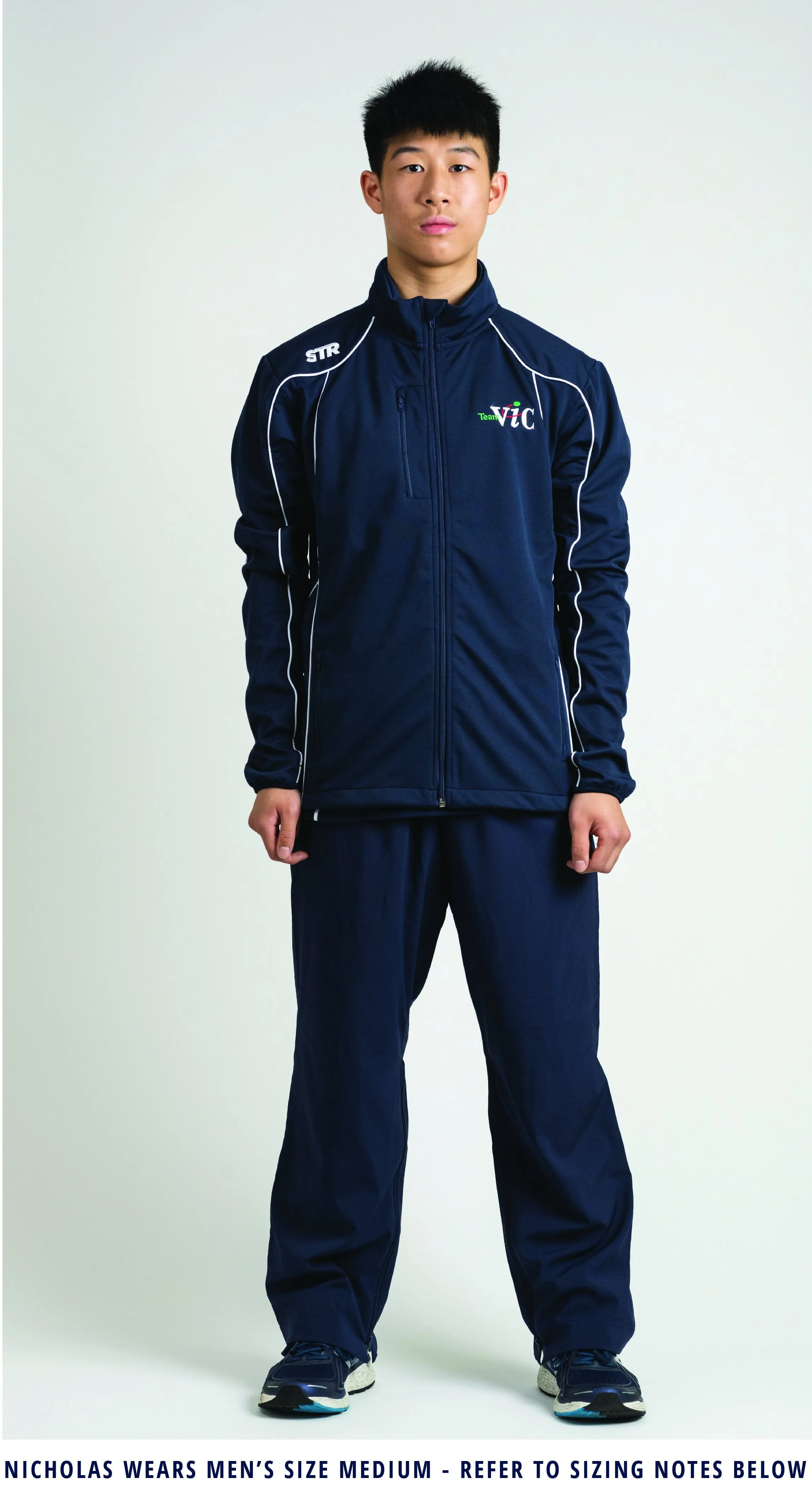 Male Team Vic FlexDry Track Jacket (2022  Run Out Stock)