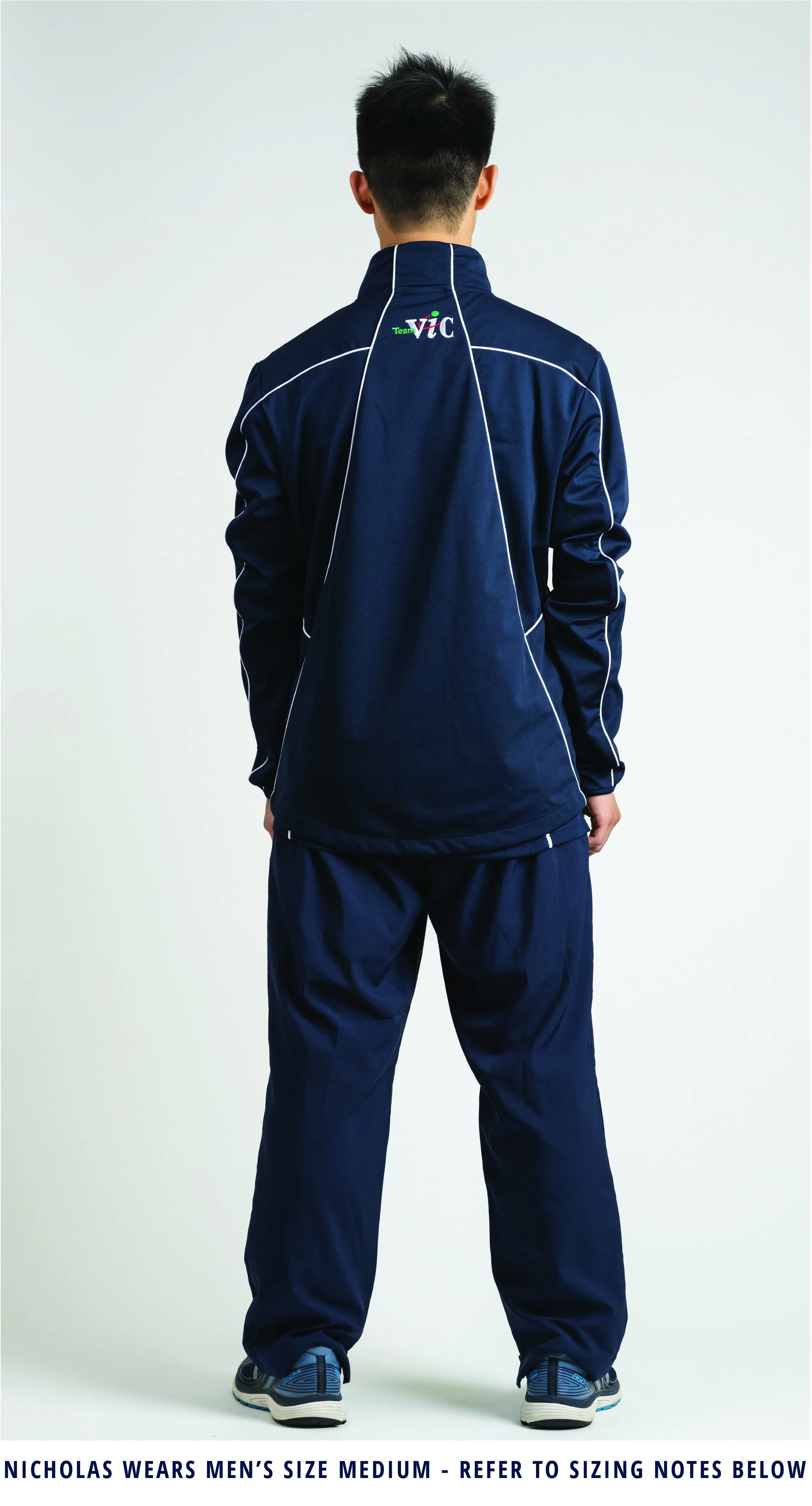 Male Team Vic FlexDry Track Jacket (2022  Run Out Stock)