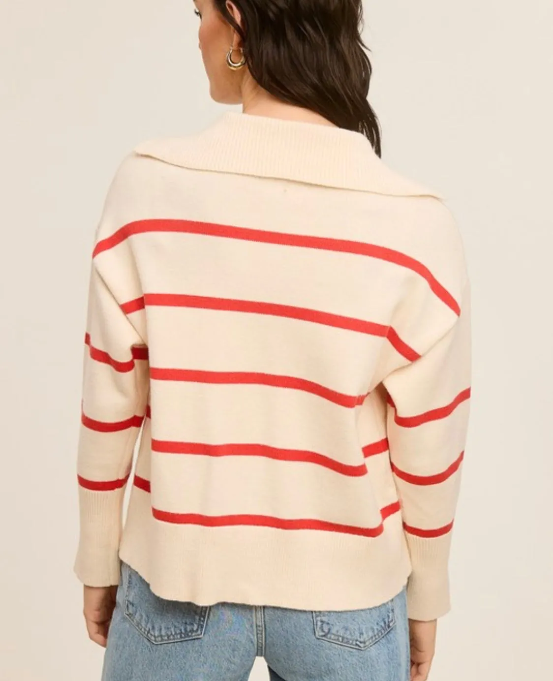 Merry Stripe Knit Top