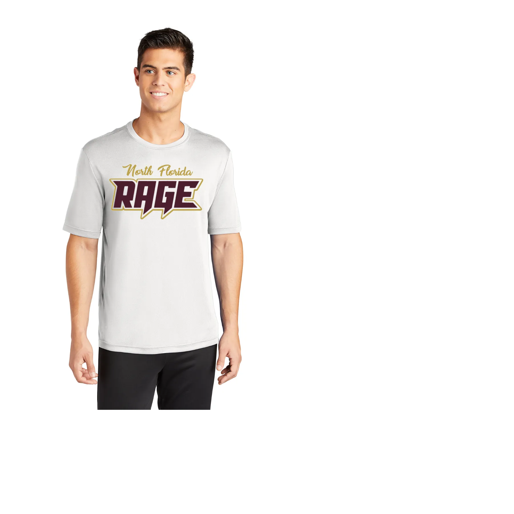 NORTH FLORIDA RAGE UNISEX HEAVY COTTON SHORT SLEEVE TEE