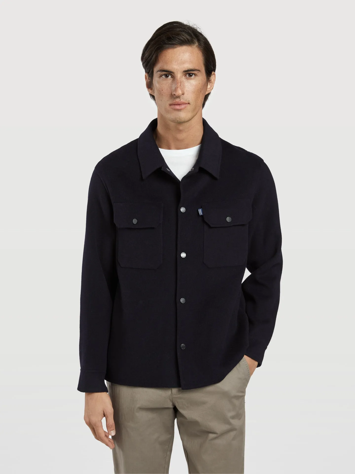 Plain overshirt