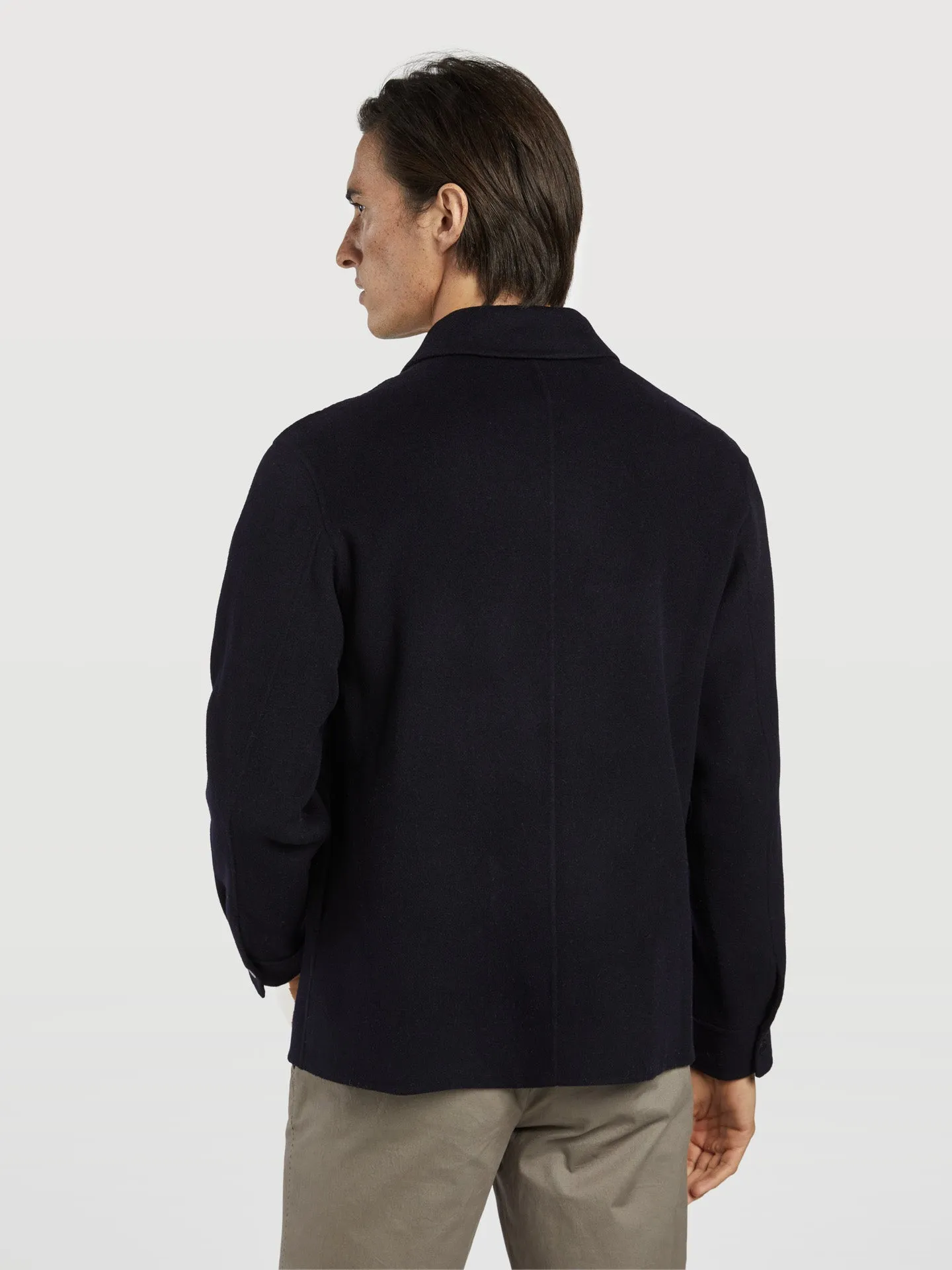 Plain overshirt