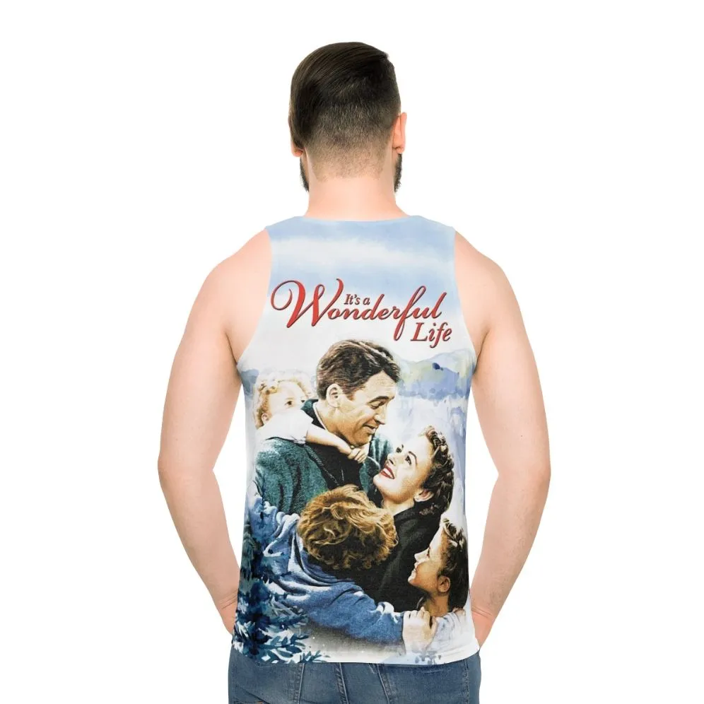 "Its a Wonderful Life Christmas Movie Unisex Tank Top"