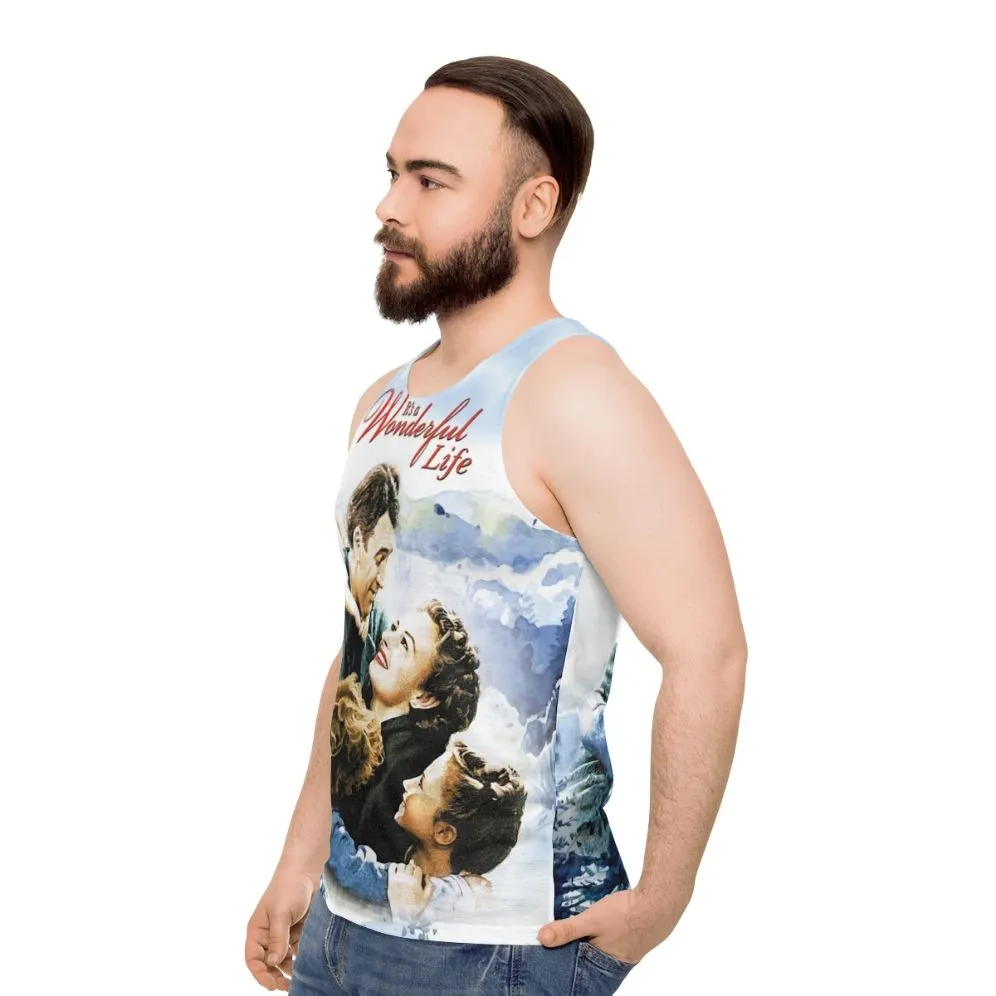 "Its a Wonderful Life Christmas Movie Unisex Tank Top"