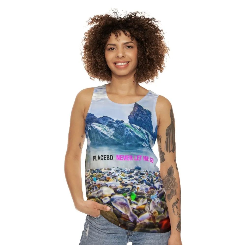 "Never Let Me Go" Unisex Music Inspired Tank Top