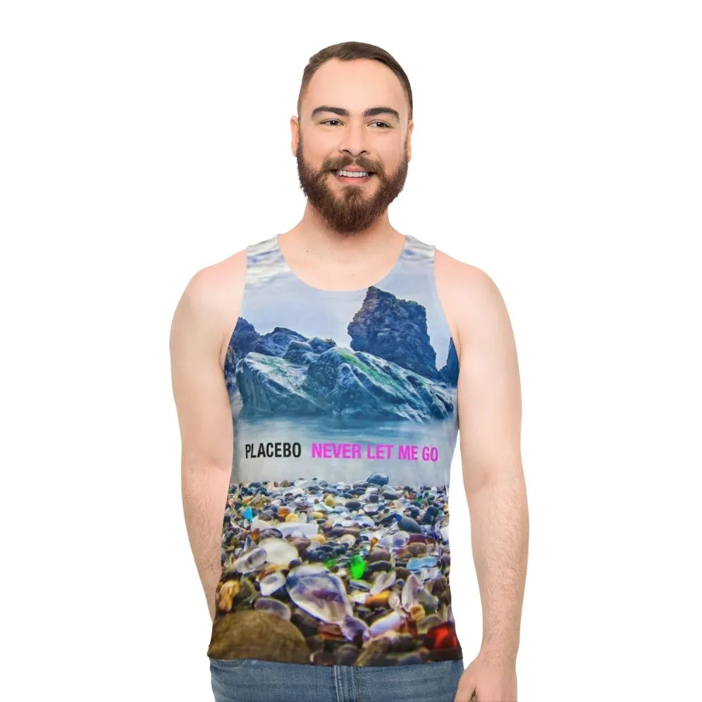 "Never Let Me Go" Unisex Music Inspired Tank Top