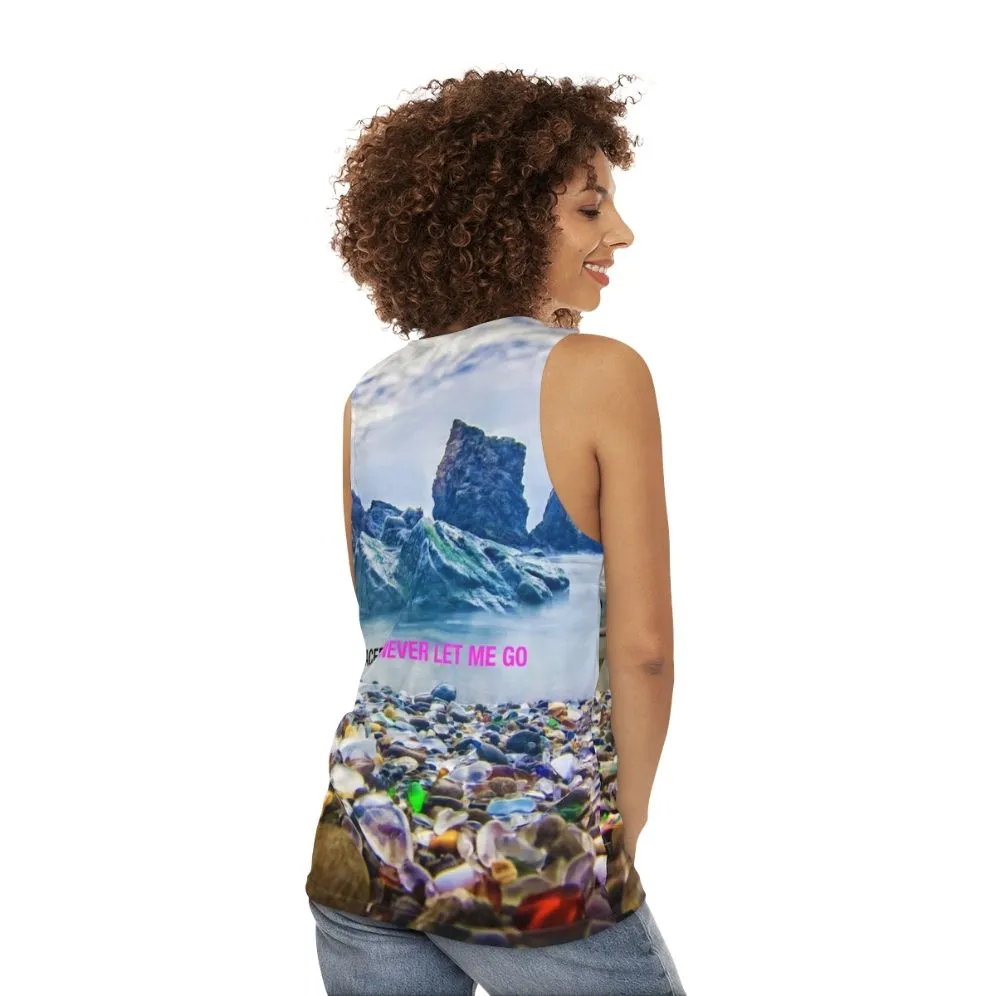 "Never Let Me Go" Unisex Music Inspired Tank Top