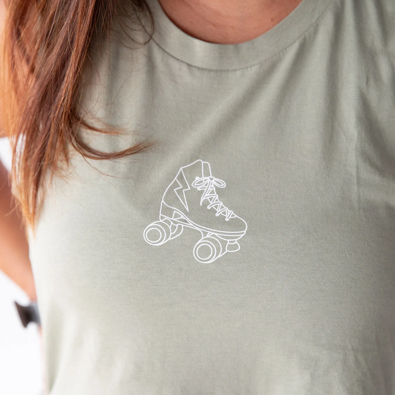 RollerFit - Classic Skate Tank - Pistachio