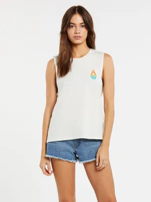 Sorry Babe Muscle Tank - Mist