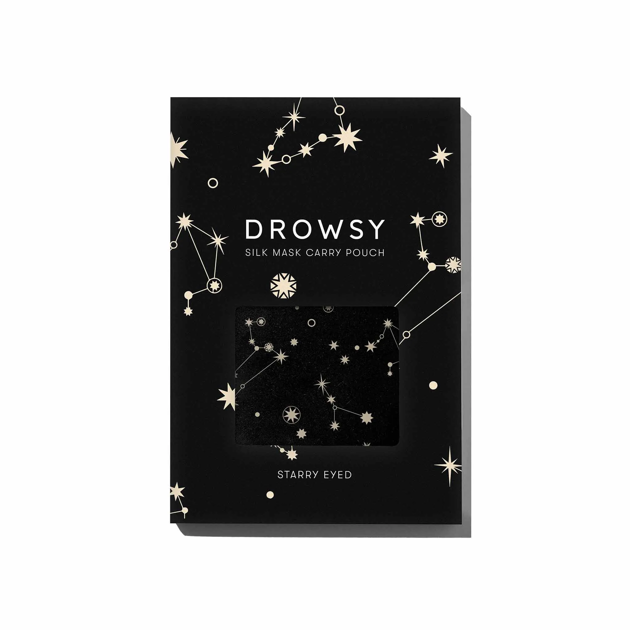 Starry Eyed Silk Carry Pouch