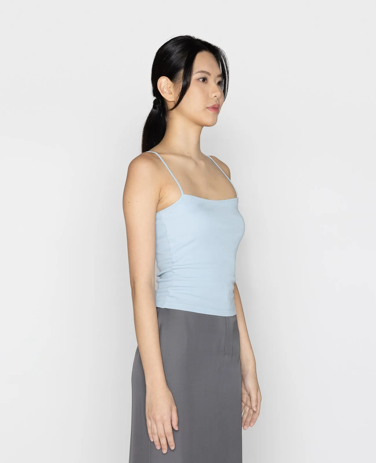 Supima Thin Strap Ribbed Cami