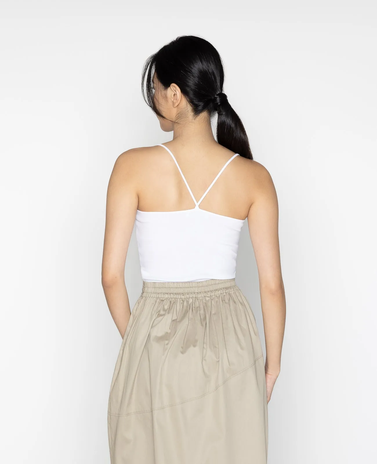 Supima Thin Strap Ribbed Cami