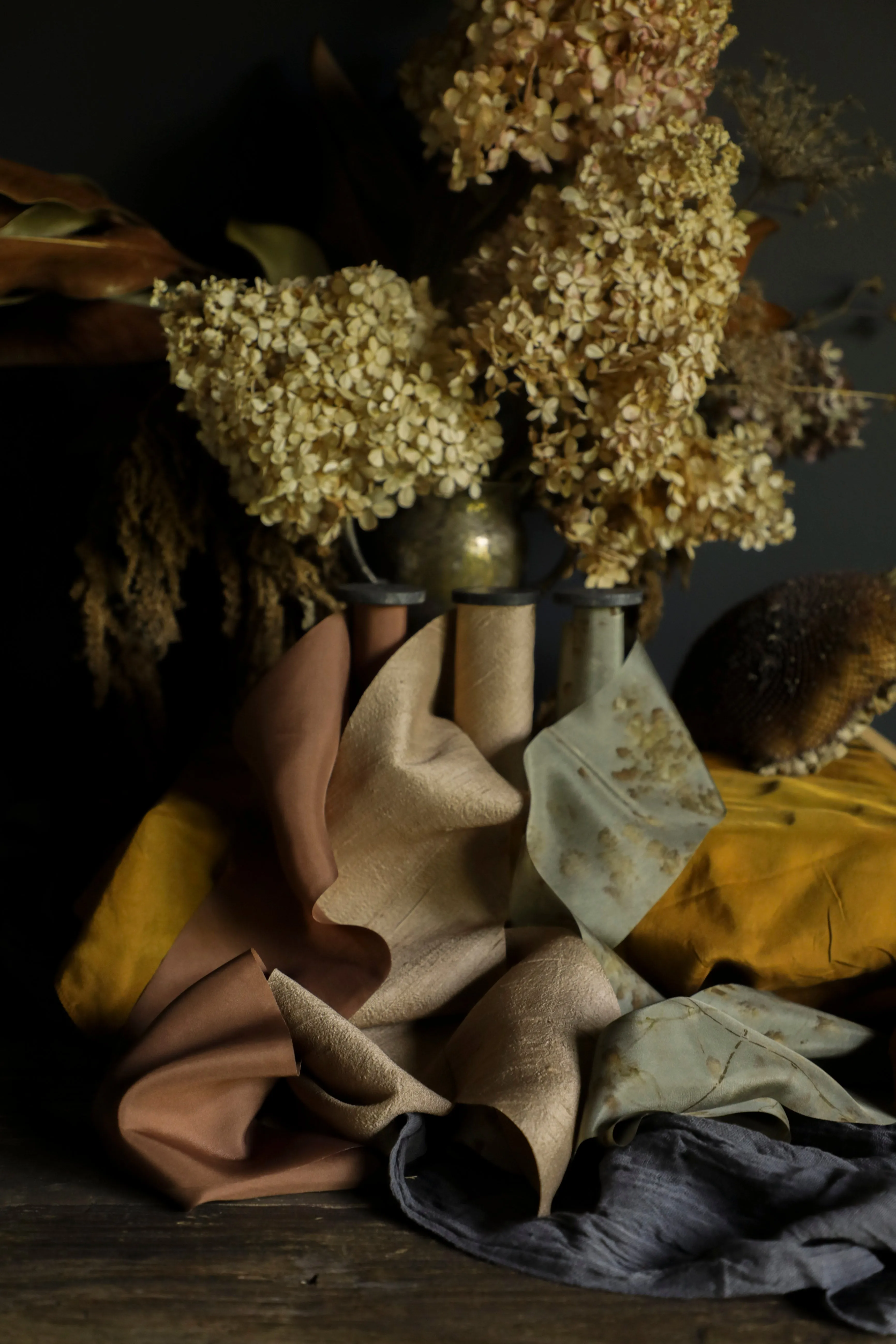 Terracotta Silk Ribbon