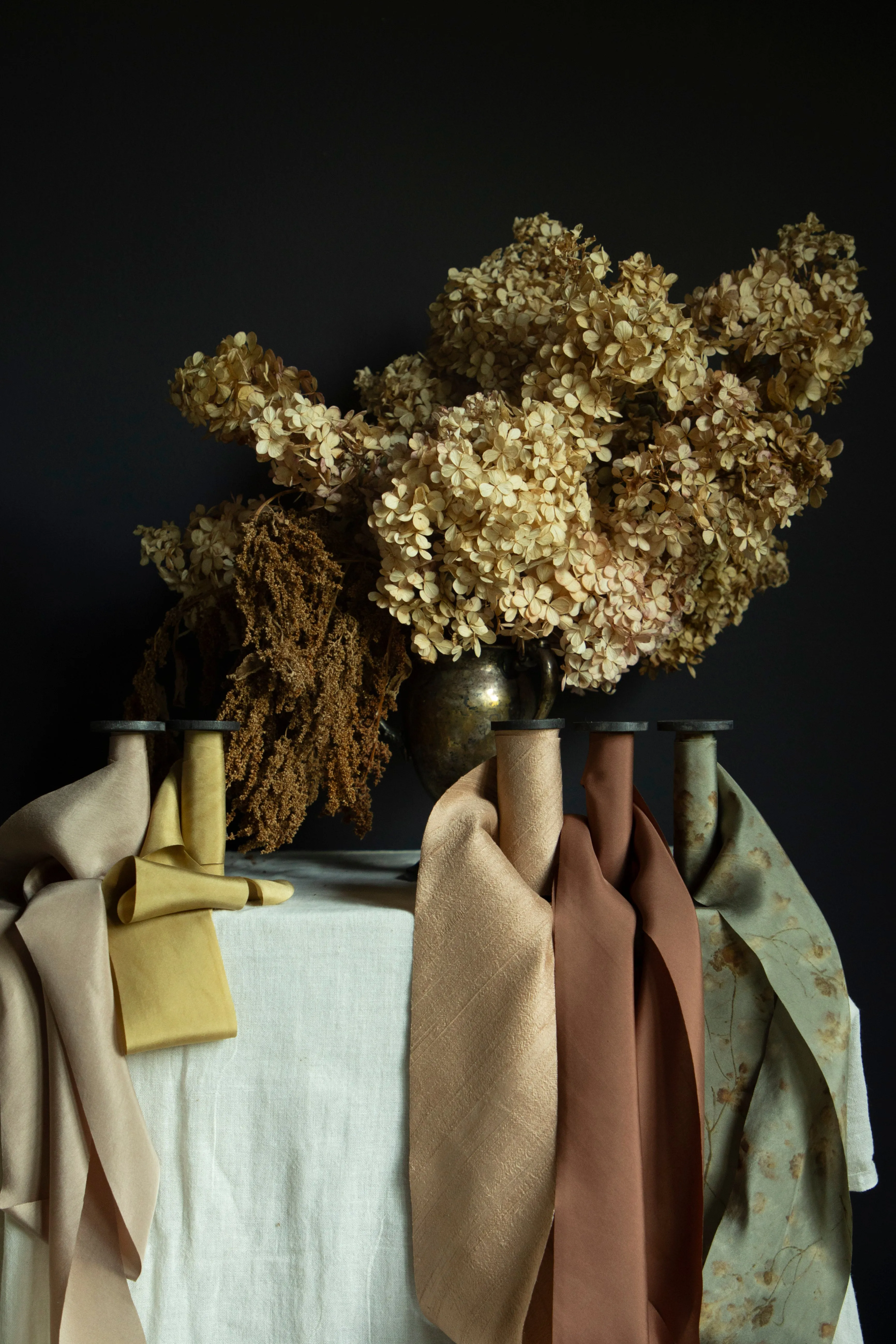Terracotta Silk Ribbon