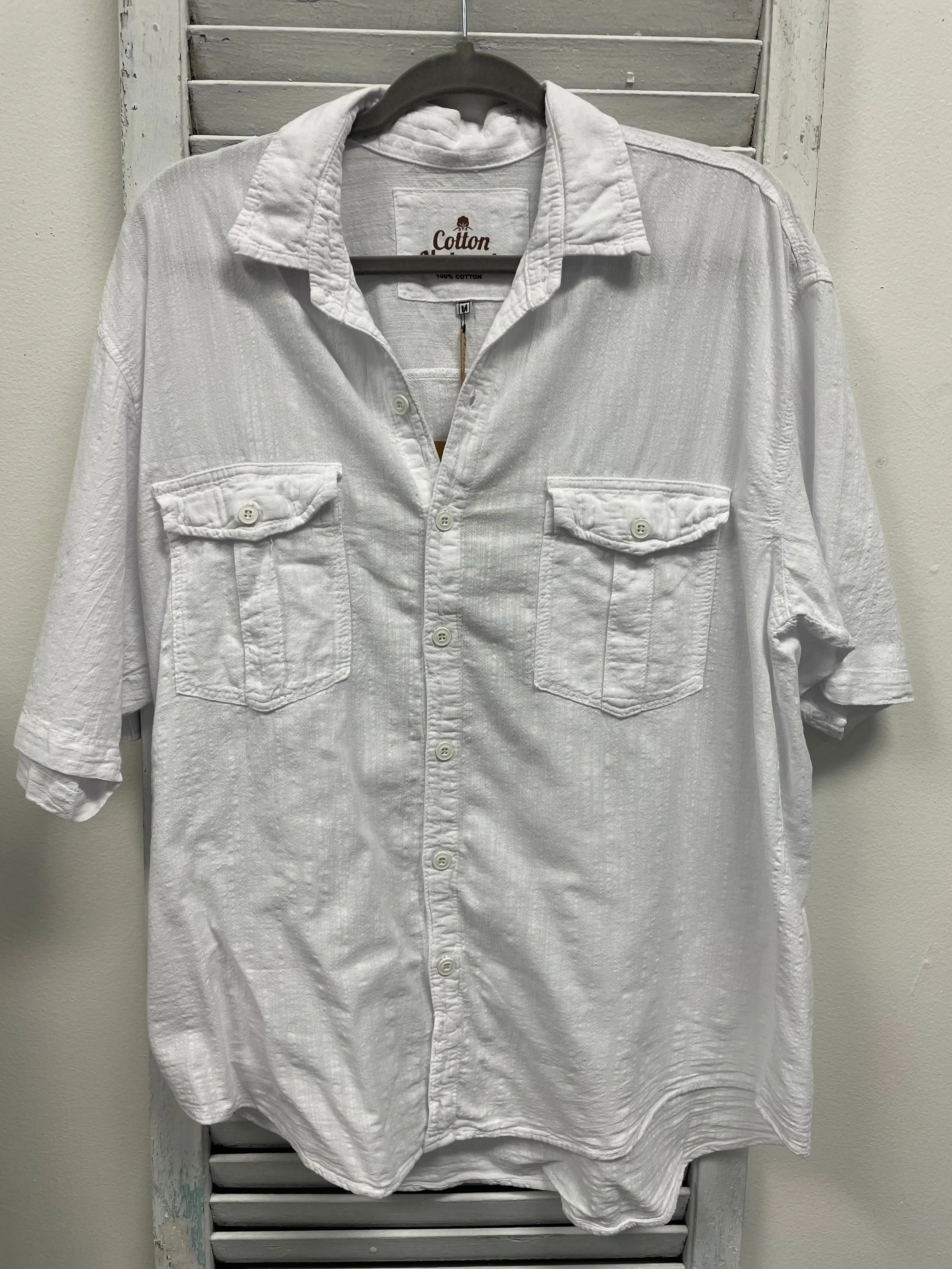 The Halo Men's Shirt - White