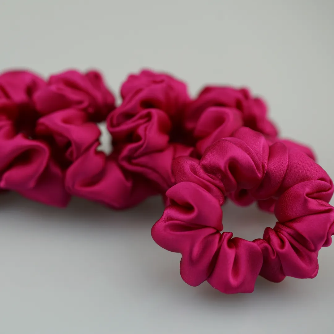 Tiny Silk Scrunchie Custom Wholesale - French Minnie Classic For Adult / Baby / toddlers