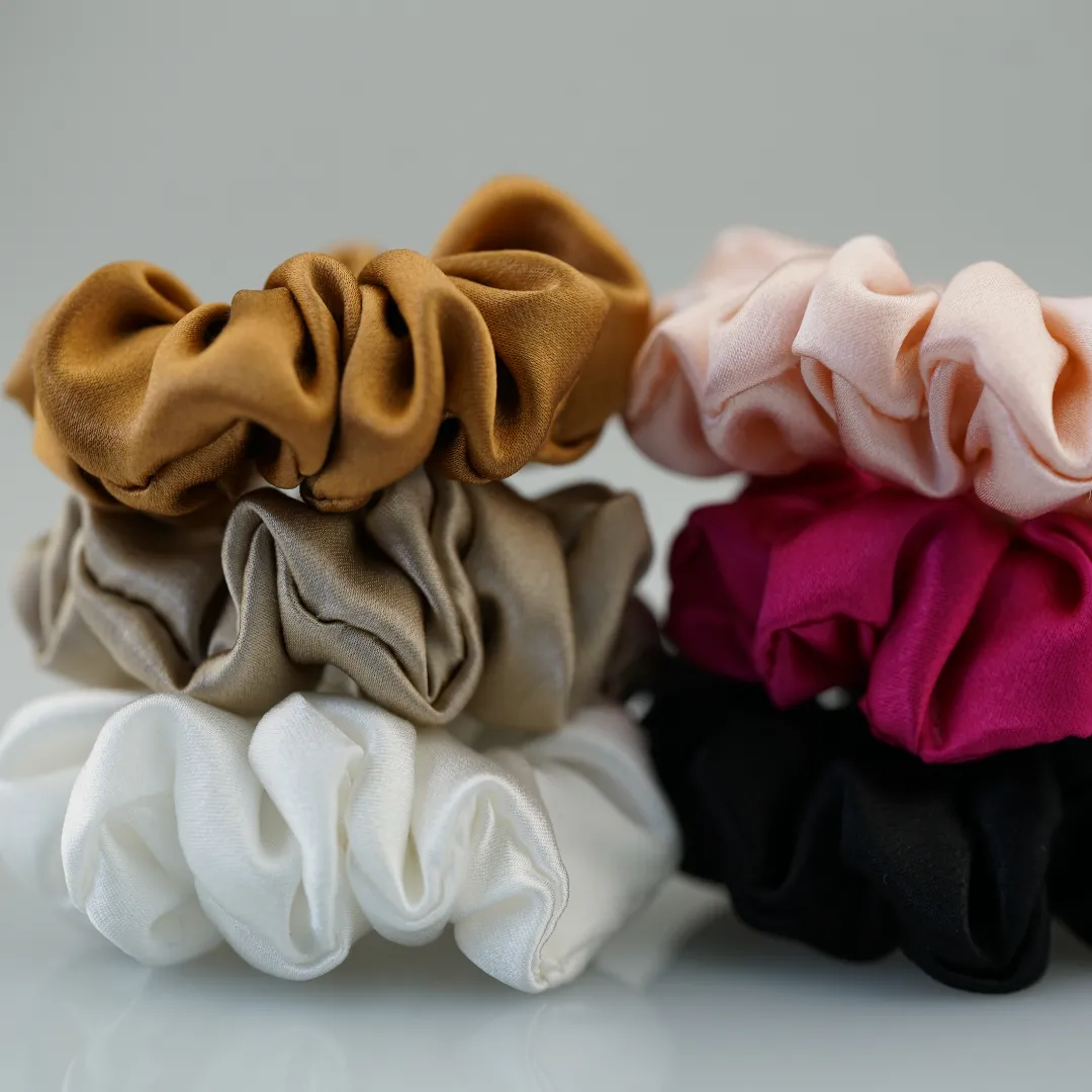 Tiny Silk Scrunchie Custom Wholesale - French Minnie Classic For Adult / Baby / toddlers