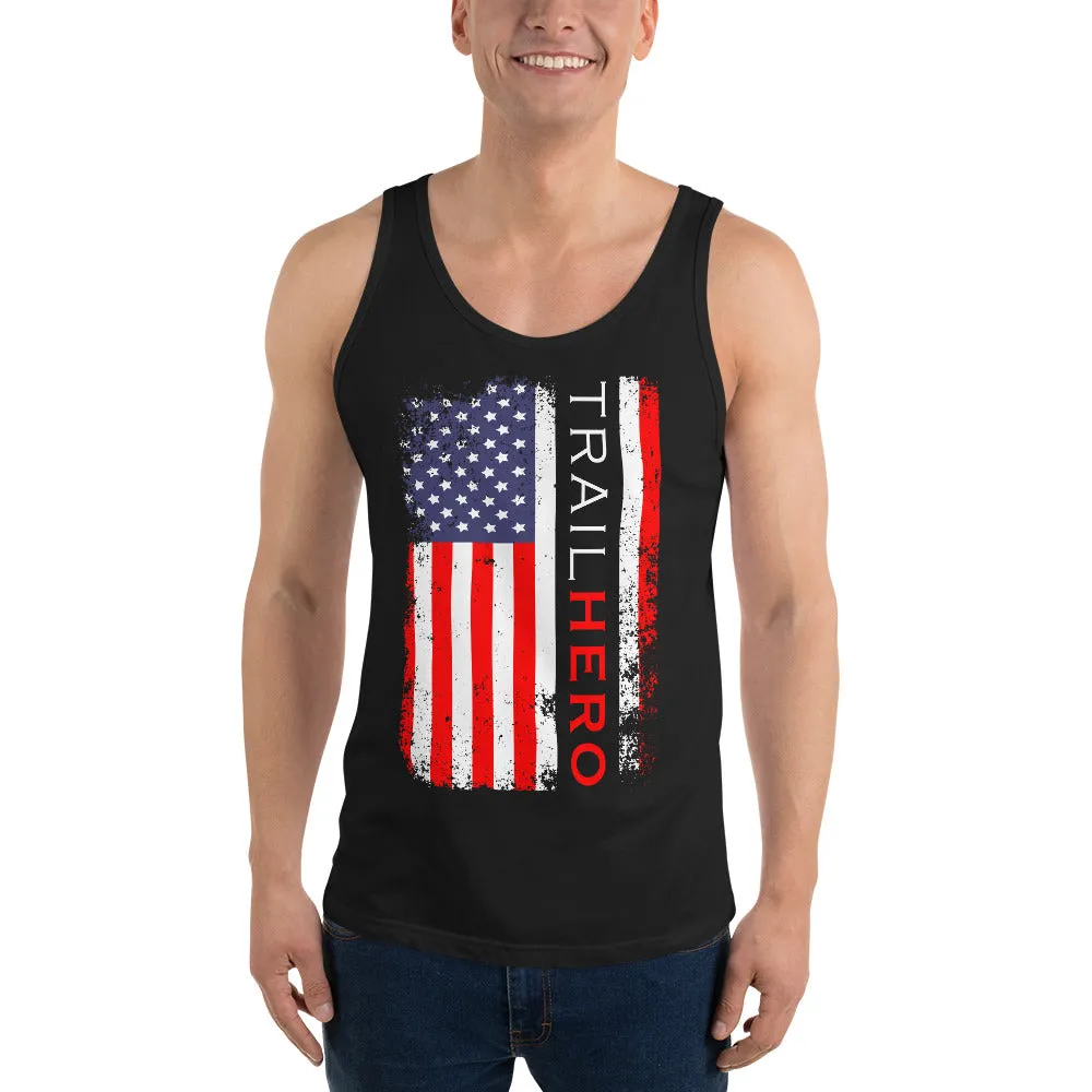 Trail Hero - Mens - 100% Cotton Muscle Tank Top - Color Set 2