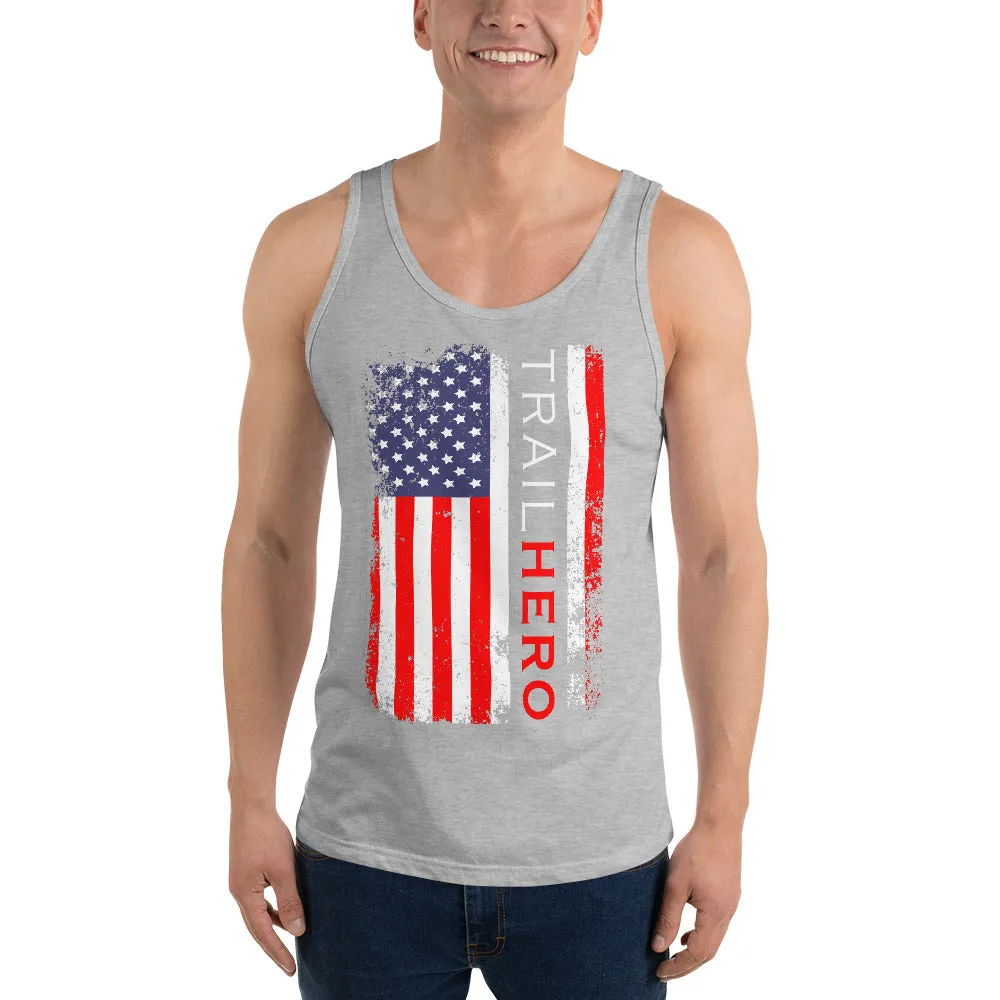Trail Hero - Mens - 100% Cotton Muscle Tank Top - Color Set 2
