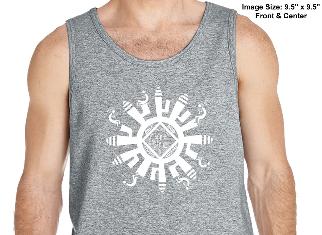 utt- Kokopelli Symbol Unisex Tank Tops