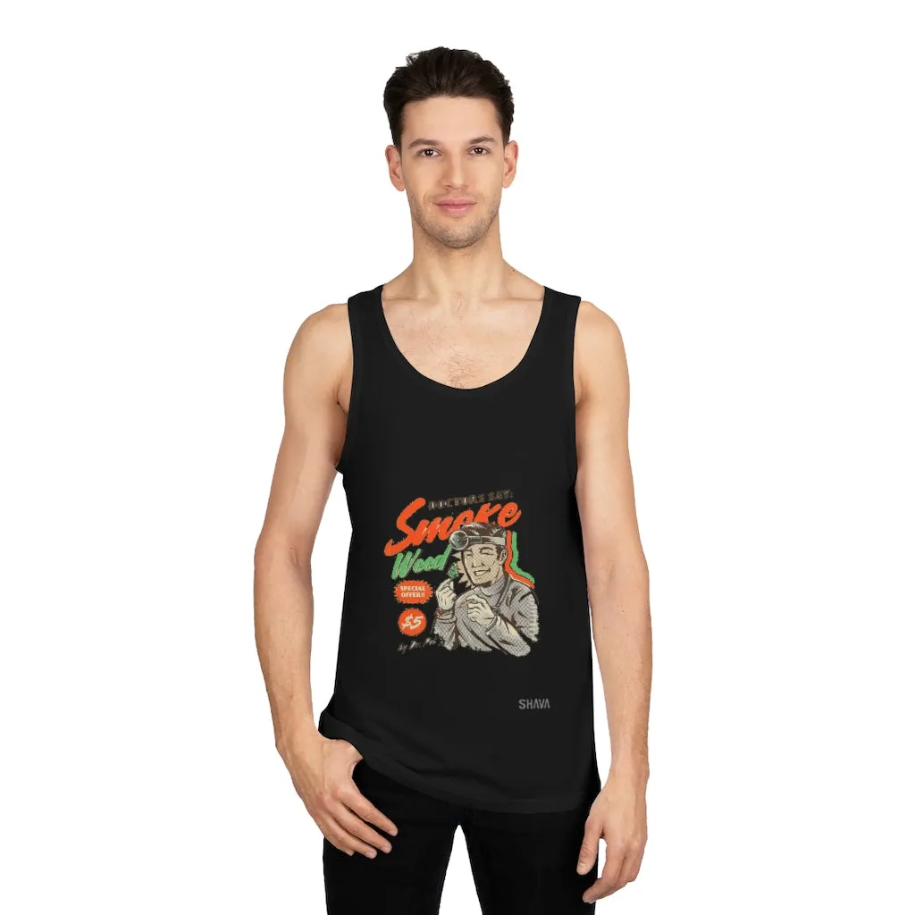 VCC Unisex Softstyle™ Tank Top / Dr says weed smoke weed