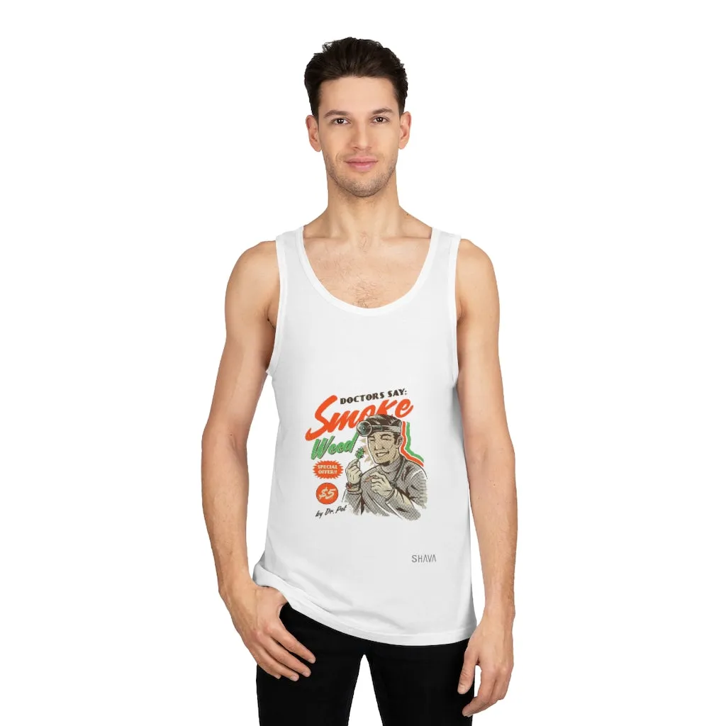 VCC Unisex Softstyle™ Tank Top / Dr says weed smoke weed