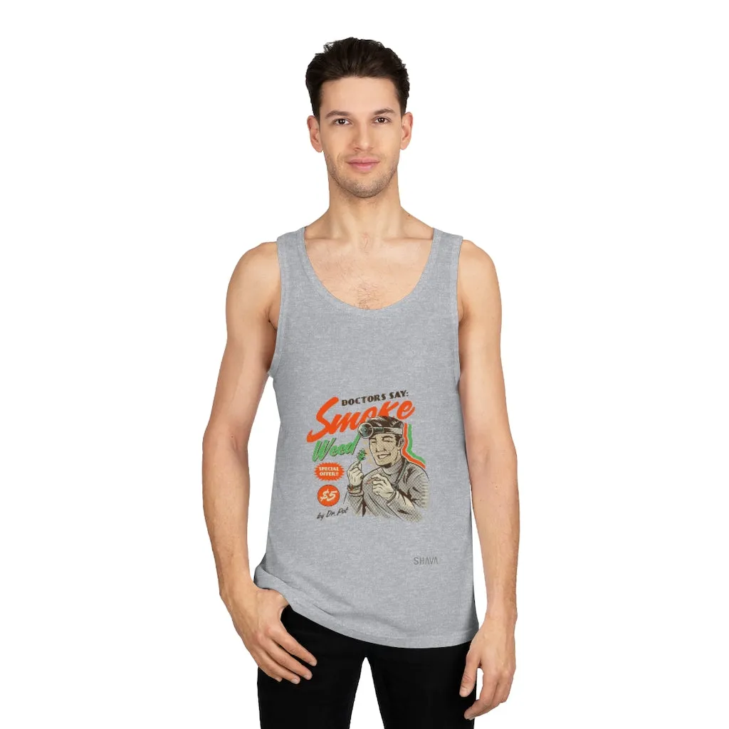 VCC Unisex Softstyle™ Tank Top / Dr says weed smoke weed
