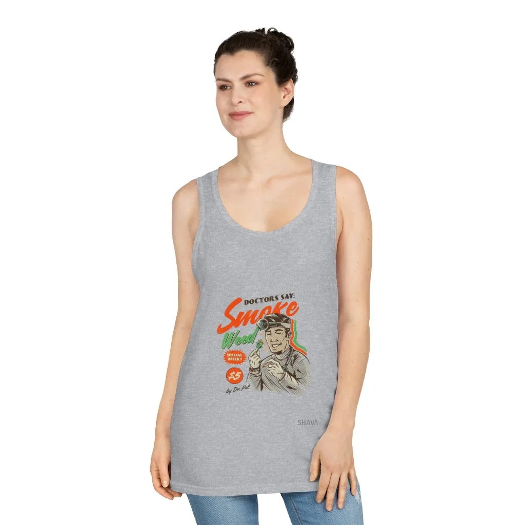 VCC Unisex Softstyle™ Tank Top / Dr says weed smoke weed