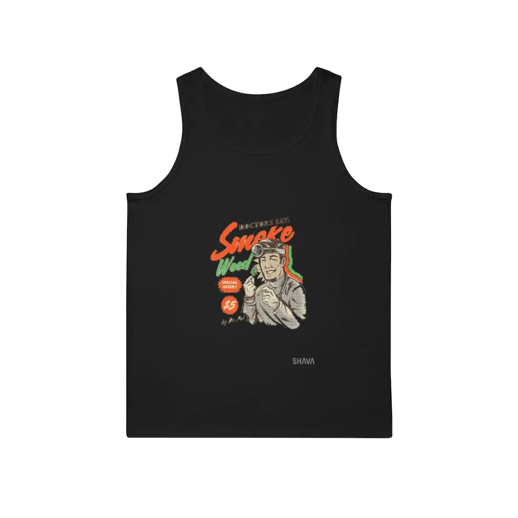 VCC Unisex Softstyle™ Tank Top / Dr says weed smoke weed