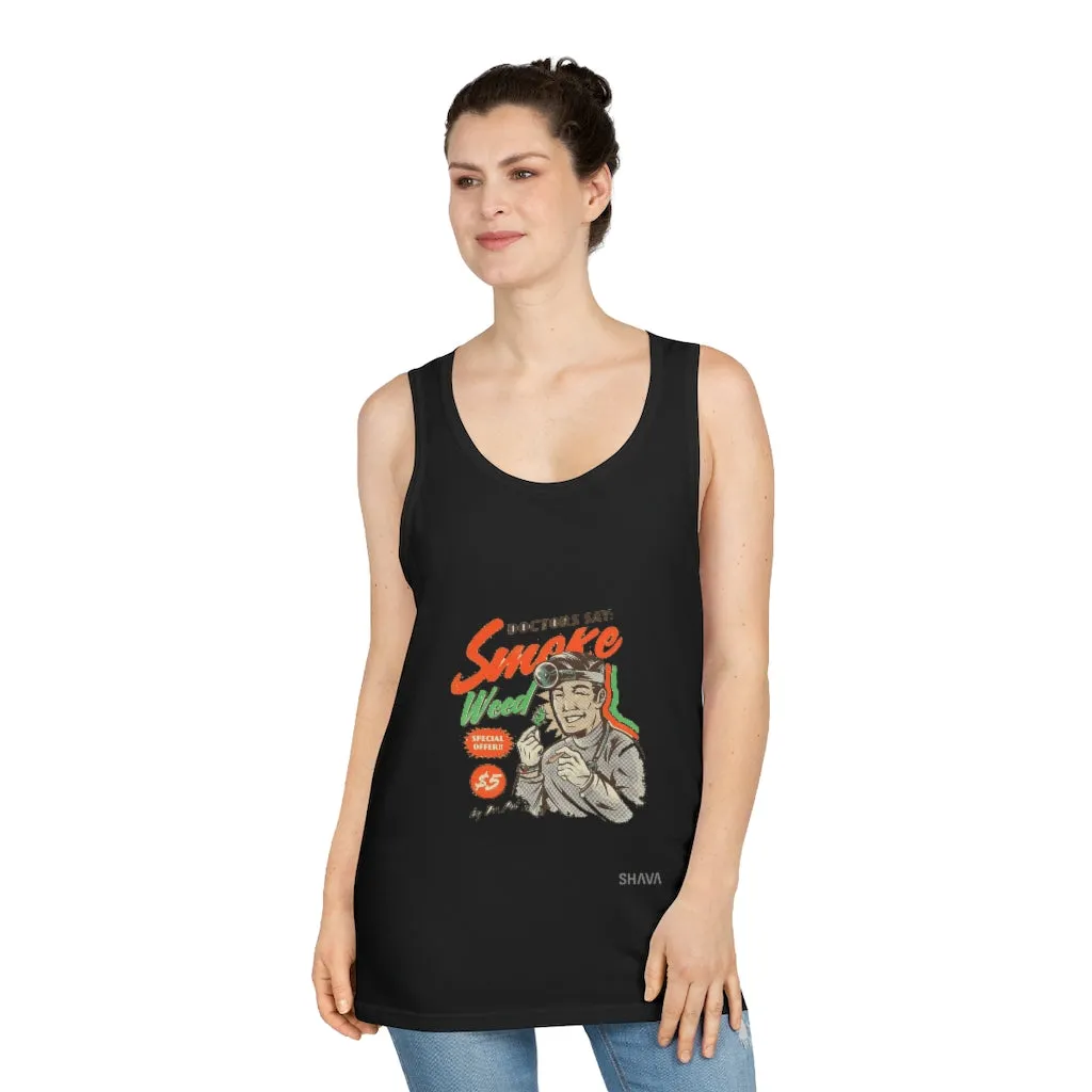 VCC Unisex Softstyle™ Tank Top / Dr says weed smoke weed