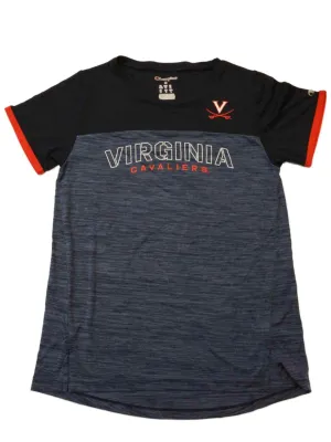 Virginia Cavaliers Champion WOMENS Navy SS Crew Neck Performance T-Shirt (M)