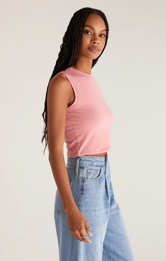 Z Supply Ivy Tank - Seashell Pink