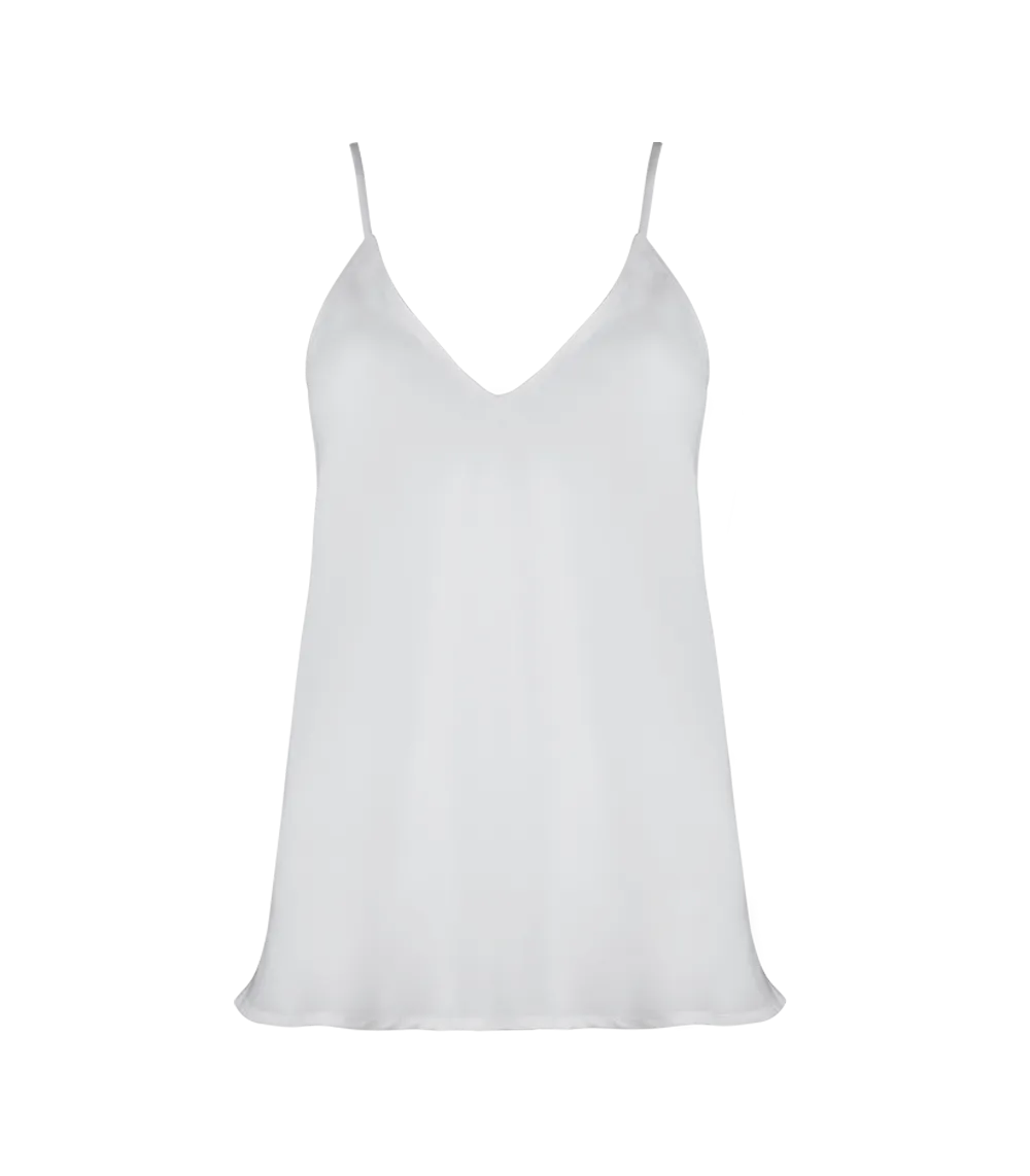 Zoe Silk Tank Top